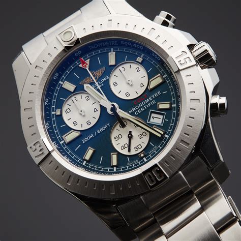 breitling colt chronograph quartz review